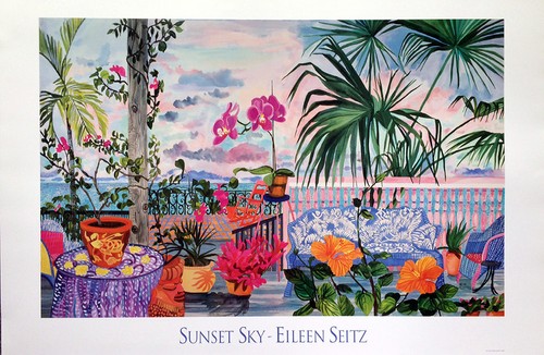 Tropics sunset veranda - ,