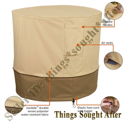 Round air conditioner - round, cover