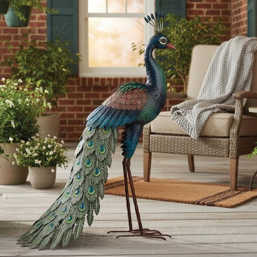 Large peacock garden - large,